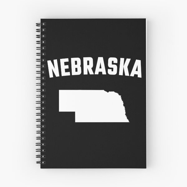 Item preview, Nebraska State Map - Classic Bold White Print designed and sold by mashmosh.
