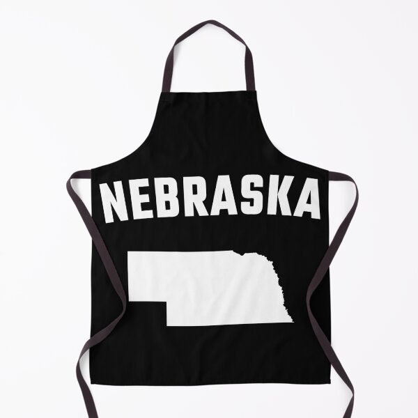Item preview, Nebraska State Map - Classic Bold White Print designed and sold by mashmosh.