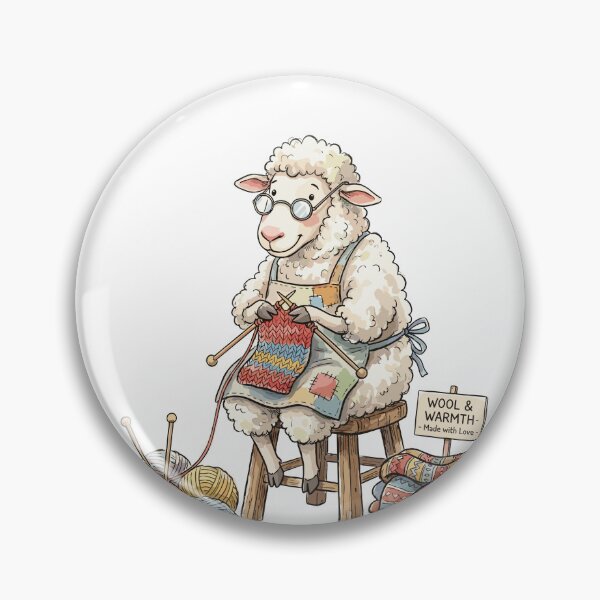 Item preview, Simple Living: Sheep Knitting Cozy designed and sold by bapupa.