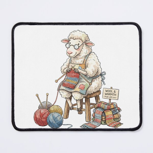Item preview, Simple Living: Sheep Knitting Cozy designed and sold by bapupa.