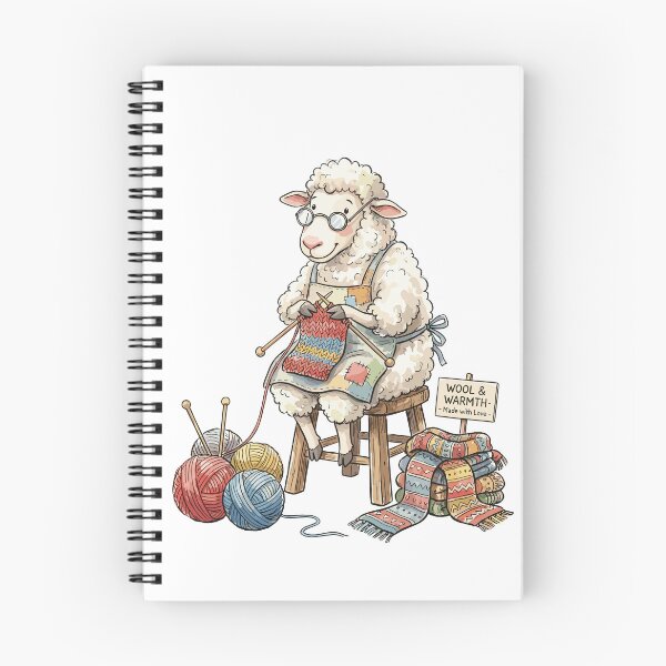 Item preview, Simple Living: Sheep Knitting Cozy designed and sold by bapupa.