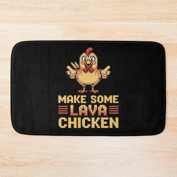 Item preview, Make Some Lava Chicken Pixel Art , Gamer Chicken  designed and sold by MarryIsMonth.