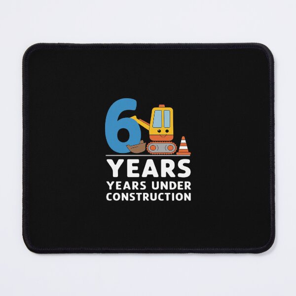Item preview, Kids 6 Years Under Construction Boy Six Year Old 6th Birthday  designed and sold by SyntaxClaw.