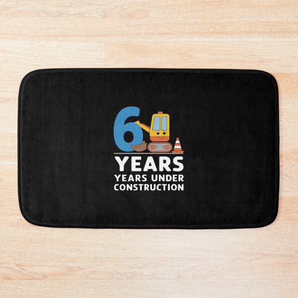 Item preview, Kids 6 Years Under Construction Boy Six Year Old 6th Birthday  designed and sold by SyntaxClaw.