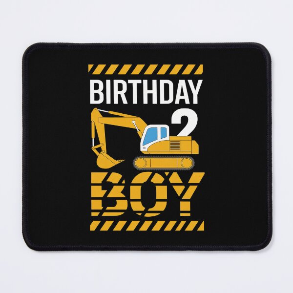 Item preview, Kids Birthday Boy 2 Years Old Construction Excavator designed and sold by FadeOfThrone.