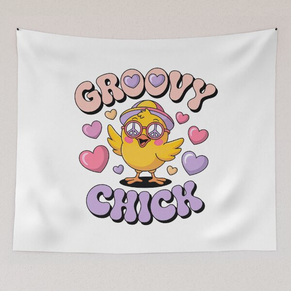 Item preview, Groovy Chick, Groovy Chick Girls designed and sold by graphic-genie.