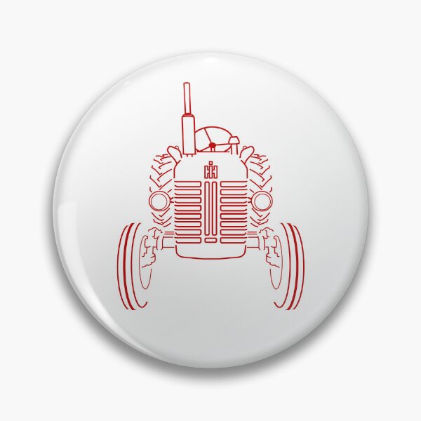 Item preview, McCormick International classic 1960s British tractor red designed and sold by soitwouldseem.