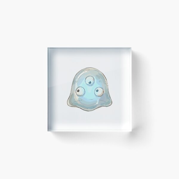 Item preview, Cute Space Horror: Bioluminescent Blob designed and sold by bapupa.