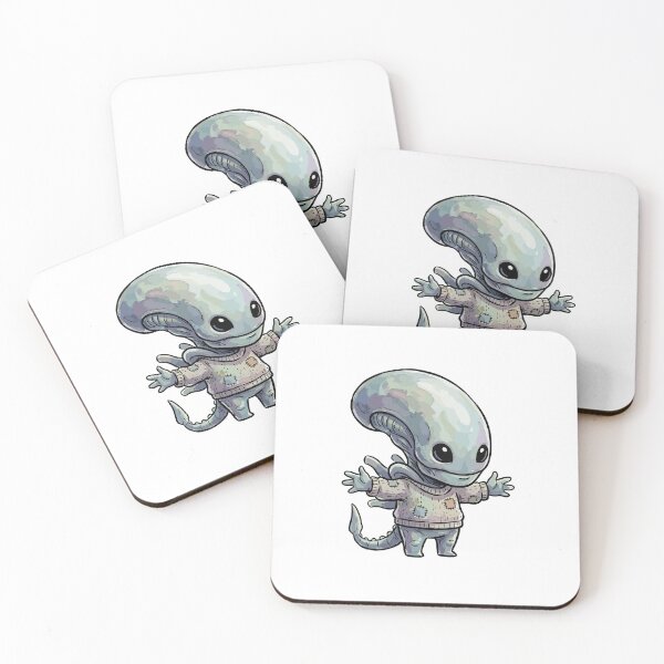 Item preview, Cute Space Horror: Chibi Xenomorph Hug designed and sold by bapupa.