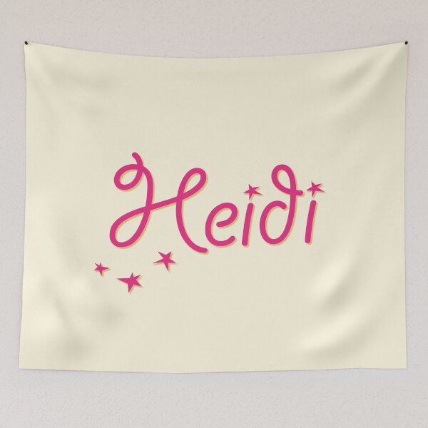 Item preview, My Name is Heidi designed and sold by CharlottePlaceArt.