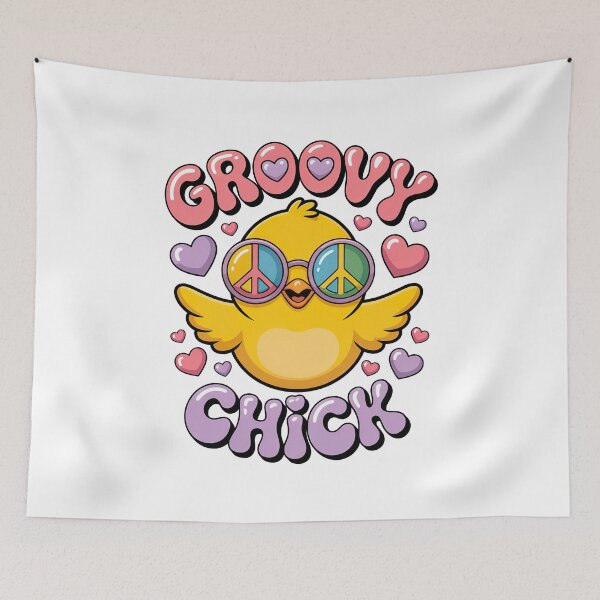 Item preview, Groovy Chick, Groovy Chick Girls designed and sold by graphic-genie.