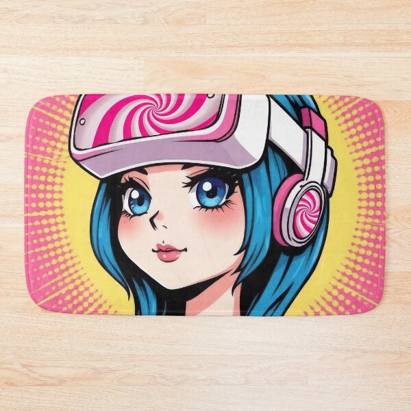 Item preview, Cute VR Gamer Girl designed and sold by Tau Tia L Douglass.