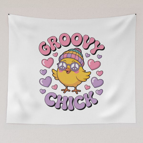 Item preview, Groovy Chick, Groovy Chick Girls designed and sold by graphic-genie.
