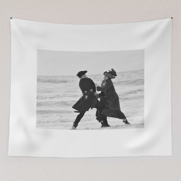 Item preview, Battle by the Seashore Monochrome designed and sold by MercerImages.