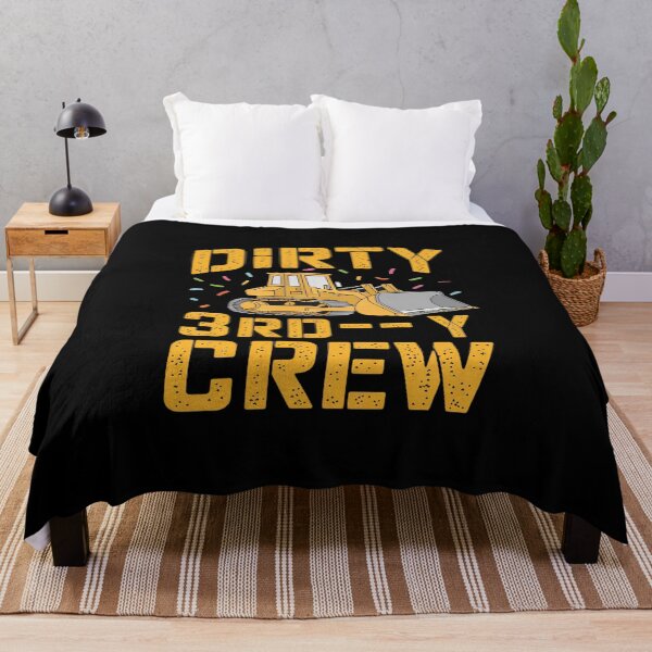 Item preview, Kids Dirty 3rd-Y Crew Construction Kids 3 Years Old 3rd Birthday  designed and sold by FadeOfThrone.