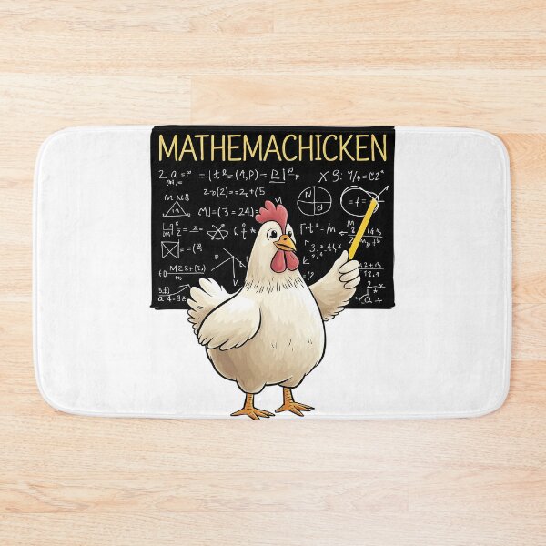 Item preview, Mathemachicken - Chicken Math Lover Animal Poultry Owner designed and sold by MarryIsMonth.