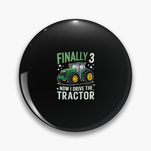 Item preview, Kids Finally 3 Years 3rd Birthday Farmer Toddler Boys Tractor designed and sold by SyntaxClaw.