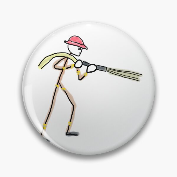 Item preview, Firefighter Stickman designed and sold by Mark-Ewbie.