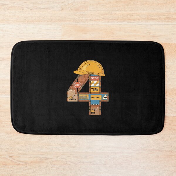 Item preview, Kids Four 4th Birthday Cool Construction 4yr Boy 4 Years Old Boys  designed and sold by SyntaxClaw.