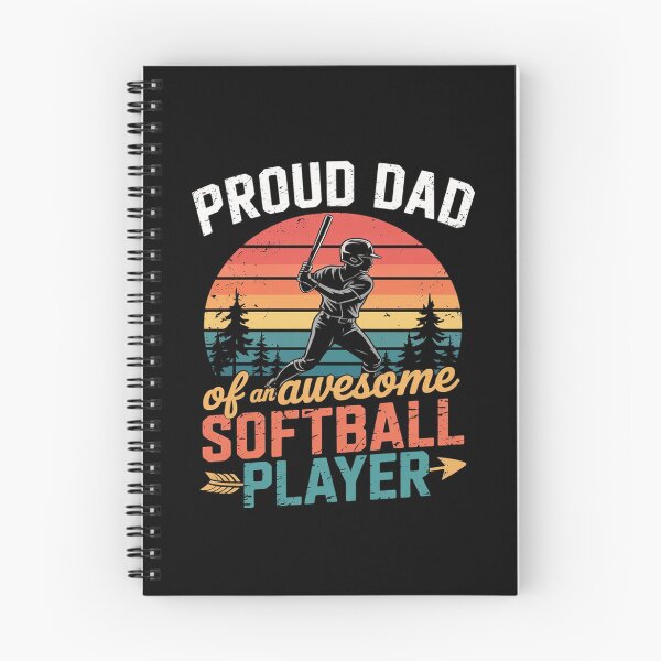 Item preview, Mens Proud Softball Dad Player Softball Dad  designed and sold by MarryIsMonth.