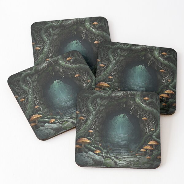 Item preview, Mystic Portal of the Glowing Fungi designed and sold by Looyoursellf.
