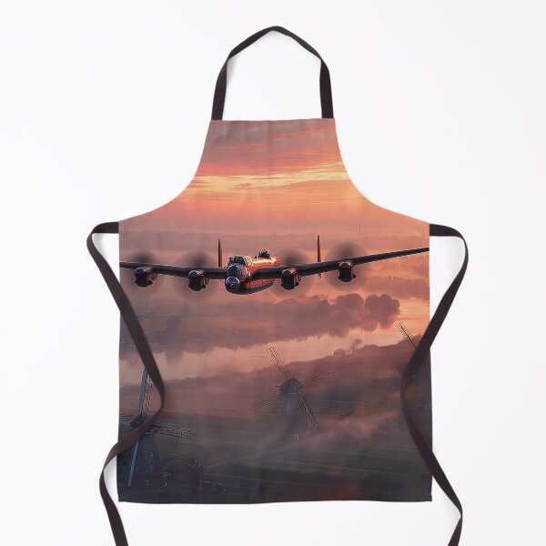 Item preview, Lancaster Over the Misty Mills designed and sold by Skyframe Aviation.