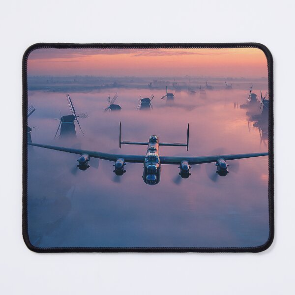 Item preview, Dawn Patrol Above Dutch Windmills designed and sold by Skyframe Aviation.