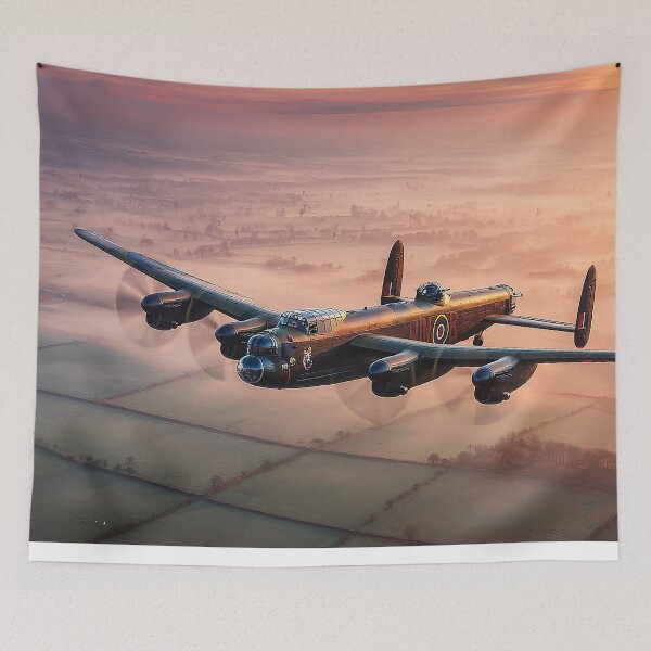 Item preview, Warbird Crossing the Morning Fog designed and sold by Skyframe Aviation.