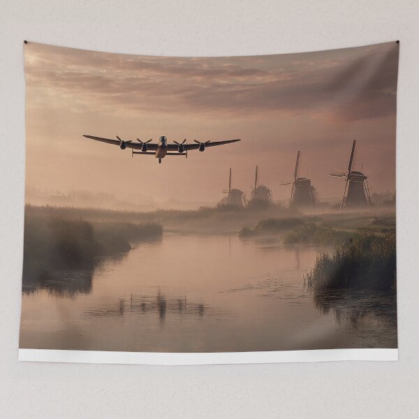 Item preview, Lancaster Bomber at First Light designed and sold by Skyframe Aviation.