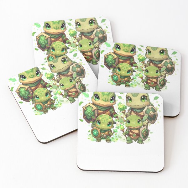 Item preview, Stoneward Family of Monzora – Guardians of Unbreakable Defense | Druid Turtle Guardians designed and sold by Monzora.
