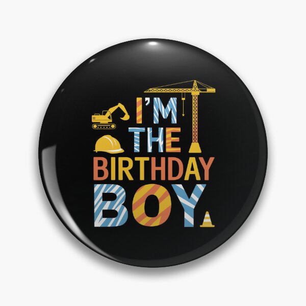 Item preview, Kids I'm the Birthday Construction Boy Excavator Bday Party  designed and sold by FadeOfThrone.