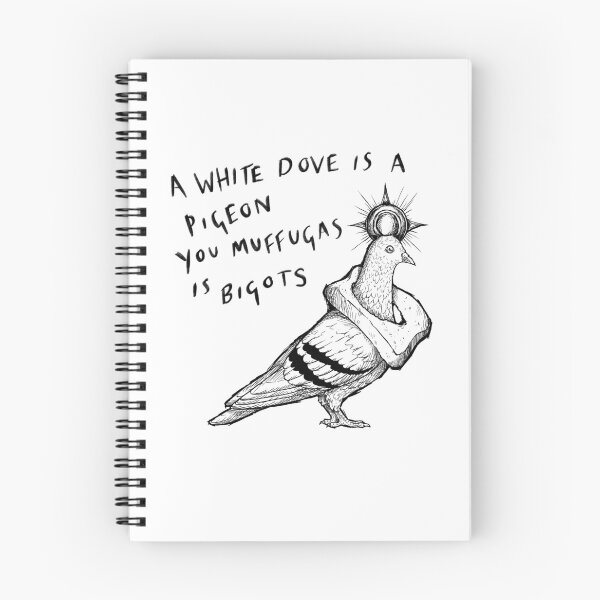 Item preview, Pigeonometry - A white dove is a pigeon. designed and sold by bangart.