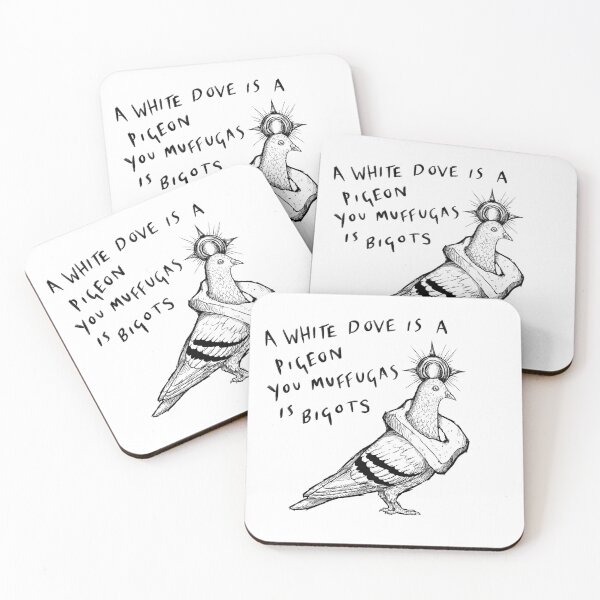 Item preview, Pigeonometry - A white dove is a pigeon. designed and sold by bangart.