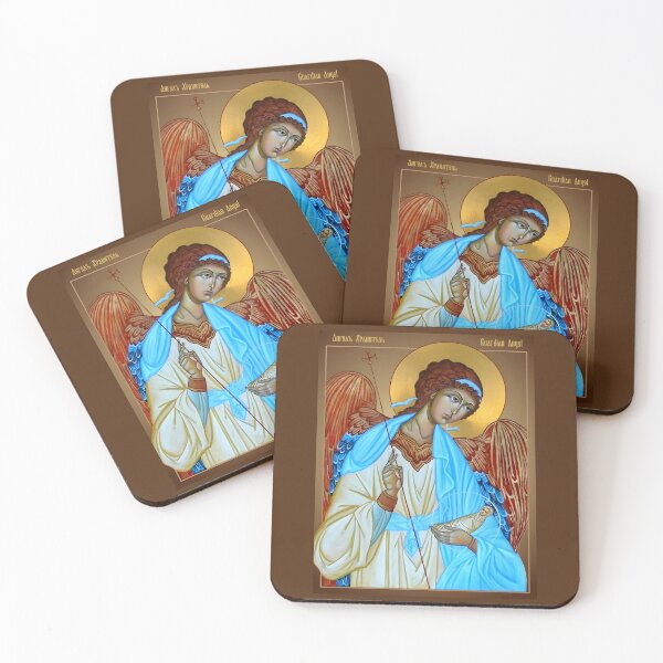 Item preview, Guardian Angel Orthodox Icon designed and sold by orthodox-icon.