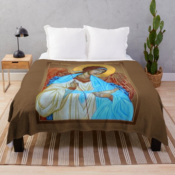 Item preview, Guardian Angel Orthodox Icon designed and sold by orthodox-icon.