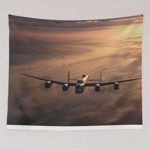 Item preview, Lancaster in the Pale Dawn Sky designed and sold by Skyframe Aviation.