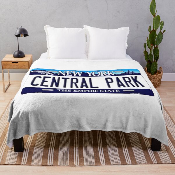 Item preview, New York Central Park License Plate designed and sold by Oniyasha.