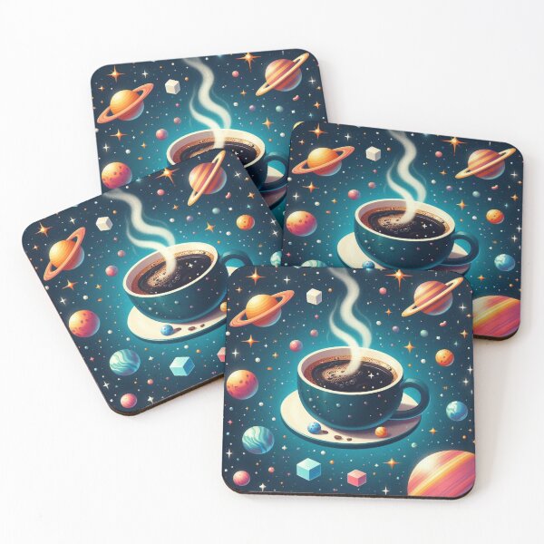 Item preview, Cosmic Coffee – Brewed for Galactic Minds designed and sold by Dogandesighn.