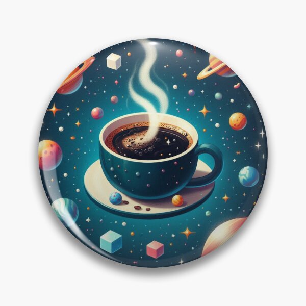 Item preview, Cosmic Coffee – Brewed for Galactic Minds designed and sold by Dogandesighn.