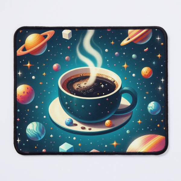Item preview, Cosmic Coffee – Brewed for Galactic Minds designed and sold by Dogandesighn.