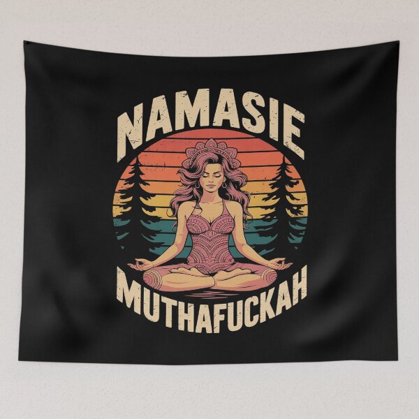 Item preview, Namaste Muthafuckah Yoga Lover  designed and sold by MarryIsMonth.