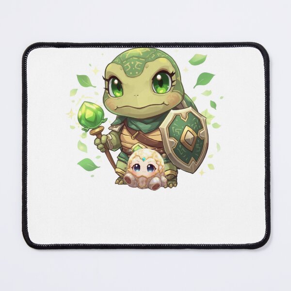 Item preview, Velmara Stoneward – Matron of Unbreakable Shelter | Druid Turtle Guardian of Monzora designed and sold by Monzora.