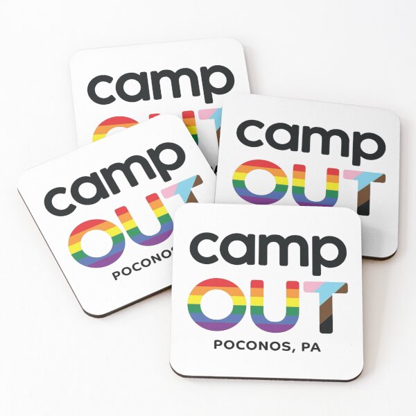 Item preview, Camp Out Pride Pocono Mountains designed and sold by Oniyasha.