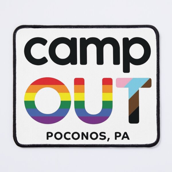 Item preview, Camp Out Pride Pocono Mountains designed and sold by Oniyasha.