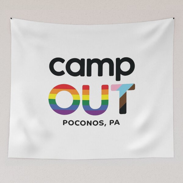 Item preview, Camp Out Pride Pocono Mountains designed and sold by Oniyasha.