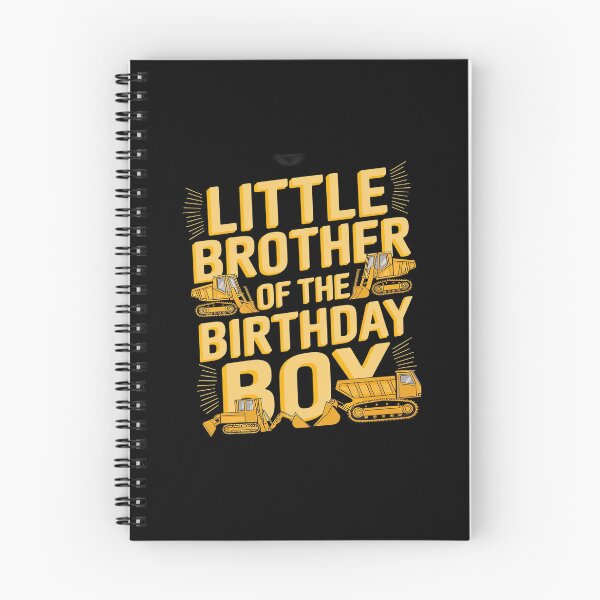 Item preview, Little Brother of the Birthday Boy Construction Worker Bday  designed and sold by FadeOfThrone.