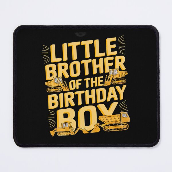 Item preview, Little Brother of the Birthday Boy Construction Worker Bday  designed and sold by FadeOfThrone.