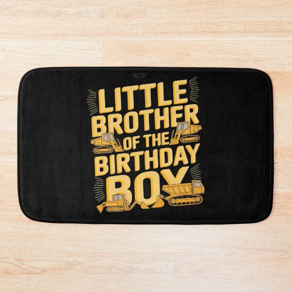Item preview, Little Brother of the Birthday Boy Construction Worker Bday  designed and sold by FadeOfThrone.