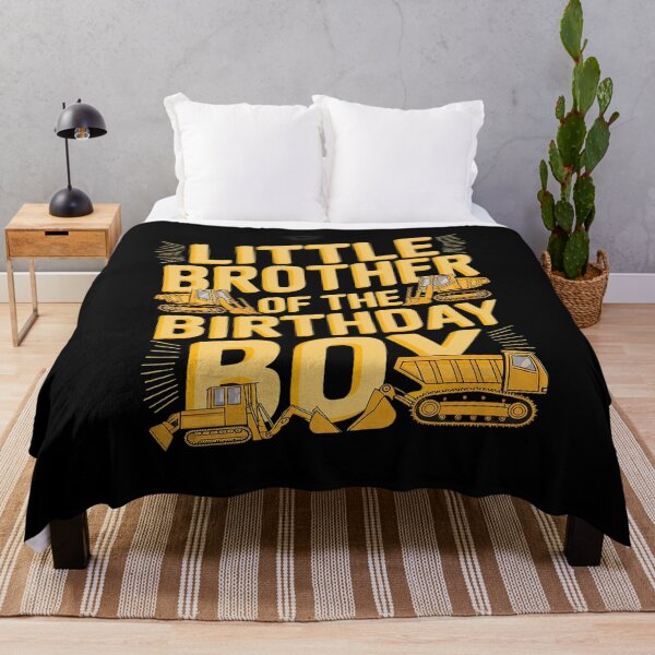 Item preview, Little Brother of the Birthday Boy Construction Worker Bday  designed and sold by FadeOfThrone.