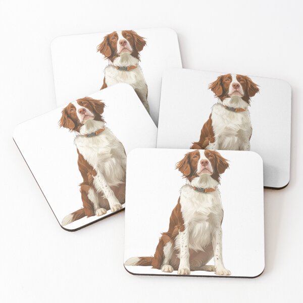 Item preview, Cute Brittany dog designed and sold by SMARTKIT  DESIGNAGENCY.
